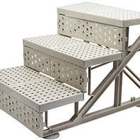 YOFIT Doggy Steps - Non-Slip 3 Steps Pet Stairs,Holds Up to 70 lbs - BESTMASCOTA.COM