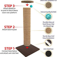 Kitty City XL - Alfombra de sisal tejida para rascar y arañar - BESTMASCOTA.COM