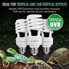 Simple Deluxe - Bombilla fluorescente compacta de 26 W para reptiles, para mascotas - BESTMASCOTA.COM