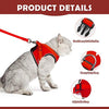 Kamots Beauty - Arnés y correa ajustables para perro y gato, malla suave con correa reflectante para pasear a mascotas pequeñas - BESTMASCOTA.COM