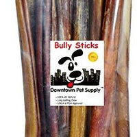 Downtown Pet Supply 12 pulgadas Bully Sticks – Gran Selección Grueso – golosinas para masticar perros, carne natural masticables hace grandes golosinas dentales para perros (12 pulgadas) - BESTMASCOTA.COM