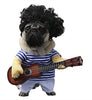 S-Lifeeling Disfraz de guitarra para perro, disfraz de guitarrista, para Halloween, Navidad, cosplay, fiesta, ropa divertida de gato - BESTMASCOTA.COM