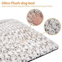 Invenho - Cama para perro, cómoda, suave, antideslizante, lavable, para perros y gatos grandes, medianos y pequeños, color azul - BESTMASCOTA.COM