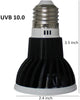 QSLQYB UVB Luz de reptil UVA UVB, luces LED para tortugas, UVB 5.0 UVB 10.0 luz reptil para reptiles, 4,0 W. - BESTMASCOTA.COM
