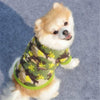 Idepet - Suéter cálido para perro, con estampado de huellas, suave forro polar, ropa para cachorros para perros pequeños y niños, chihuahua Yorkshire Poodle Pug Pomeranian Shih Tzu Beagle - BESTMASCOTA.COM