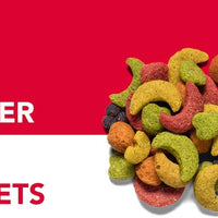 ZuPreem FruitBlend Sabor Pellets Alimentos para Pájaros y Conos, Bolsa de 3.5 lb (2 unidades) | Potentes pellets hechos en los Estados Unidos, naturalmente saborizados para Cockatiels, Quakers, Lovebirds, pequeños Conures - BESTMASCOTA.COM
