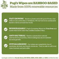 Pogi's Grooming Wipes, 100 toallitas antisépticas para perros y gatos - BESTMASCOTA.COM