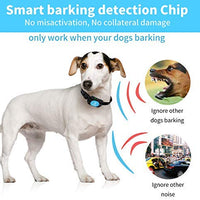 PATPET Dog Bark Collar Safe Shock Rechargeable Anti Stop Barking Collar with 7 Levels for Small to Large Dogs, Smart Chip Adjustable Dog Training Collar, No Pain - Safe, Anti-Bark Device - BESTMASCOTA.COM