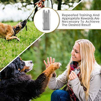 Geohee ELenest - Repelente de perro de mano, disuasorio ultrasónico por infrarrojos, tapón de corteza + entrenamiento para perros de buen comportamiento - BESTMASCOTA.COM