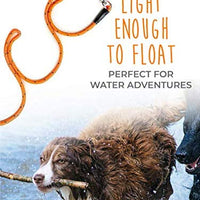 Mighty Paw Check Cord | Light Weight 30 Foot Dog Training Leash. Durable, Weather Resistant Climbers’ Rope with Reflective Stitching. Perfect for Training, Swimming, Hunting, Camping. (Orange) - BESTMASCOTA.COM