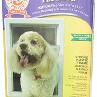 Ideal ultra-flex Draftstopper Pet Puerta con marco telescópico, color crema - BESTMASCOTA.COM