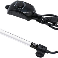 Boxtech - Calentador de acuario de 50 W/100 W/300 W, sumergible para estanque de peces a prueba de explosión y control digital automático, con cuarzo resistente al calor hecho para 5-80 galones - BESTMASCOTA.COM
