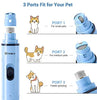 Boence Dogs Nail Grinder Low Noise 2 Speed Pet Nail Trimmer Portable Professional Eelectric Nail File Painless Pet Paws Grooming Tool for Large Medium Small Dogs & Cats - BESTMASCOTA.COM