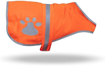 maggift perro chaleco reflectante para mascotas, chaleco de seguridad naranja - BESTMASCOTA.COM