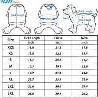 PAWZ grande perro tartán camisa Escudo Sudadera con Capucha Mascota Invierno Ropa suave y cálida - BESTMASCOTA.COM