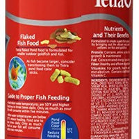 Tetra Pond Food, alimentos de pescado de color escamado, 6.0 fl oz, 1 litro, (77021) - BESTMASCOTA.COM