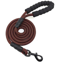 Correa para perro MayPaw resistente, de nailon de 1/2 x 6 pies, con asa acolchada suave y gruesa para perros grandes y medianos - BESTMASCOTA.COM
