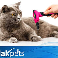 Cepillo DarkPets para gatos y perros para animales pequeños, medianos y grandes, con pelo corto a largo Reduce drásticamente el desprendimiento de pelo en minutos - BESTMASCOTA.COM