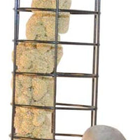 QBLEEV alimentador de tubo de pájaro, colgante de loro, tubo de forraje de juguetes para jaulas, soporte de mijo creativo para loro, caja de regalo de frutas y verduras. - BESTMASCOTA.COM