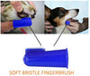 Mascota, Cepillo de dientes para mascotas, perros o gatos, Suave cepillo de cerdas para el cuidado dental de su gato, perro o mascota pequeña (6 unidades) - BESTMASCOTA.COM