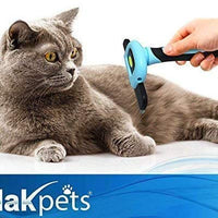 Cepillo DarkPets para gatos y perros para animales pequeños, medianos y grandes, con pelo corto a largo Reduce drásticamente el desprendimiento de pelo en minutos - BESTMASCOTA.COM