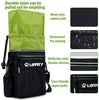 Bolsa de entrenamiento para perros pequeños a grandes, bolsa de entrenamiento para perros pequeños y grandes, bolsa de regalo para bocadillos para entrenamiento de recompensa, caminar, clip de metal, cinturón de cintura, correa de hombro, dispensador de b - BESTMASCOTA.COM