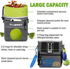 Bolsa de entrenamiento para perros pequeños a grandes, bolsa de entrenamiento para perros pequeños y grandes, bolsa de regalo para bocadillos para entrenamiento de recompensa, caminar, clip de metal, cinturón de cintura, correa de hombro, dispensador de b - BESTMASCOTA.COM