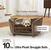 Sofá cama para mascotas acurrucadas de Enchanted Home Pet - BESTMASCOTA.COM