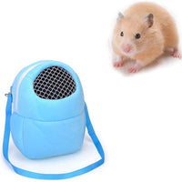 Tfwadmx - Bolsa transportadora portátil para hámsteres, mochila de viaje, transpirable, bolsa de unión para mascotas pequeñas, erizo, hámsteres, deslizador de azúcar, chinchilla, cobayas y ardilla - BESTMASCOTA.COM