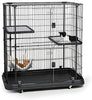 Prevue Pet Products Premium / Deluxe Cat Home, Negro - BESTMASCOTA.COM