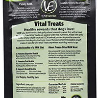 Vital Essentials Freeze-Dried Grain Free Limited Ingredient Dog Treats - BESTMASCOTA.COM