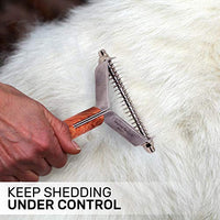 PawsPamper - Rastrillo para pelaje de perros medianos a grandes - BESTMASCOTA.COM