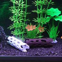 Hygger Betta tronco de tronco de resina hueca, accesorios para peces, decoración de acuario, casa de madera, decoración de tanque de peces pequeños y medianos - BESTMASCOTA.COM