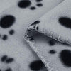 Lovely Pet Huellas de forro polar mantas para perros gatos animales - BESTMASCOTA.COM