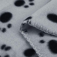 Lovely Pet Huellas de forro polar mantas para perros gatos animales - BESTMASCOTA.COM