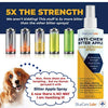 BlueCare Labs - Spray de manzana amarga para perros, antimasticar, para evitar morder y masticar para perros y gatos, espray de tratamiento disuasivo, libre de alcohol y no tóxico para masticar - BESTMASCOTA.COM