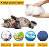 Mojonnie - Cama de gato con forro polar suave para calentar y calentar con forma de triángulo para gatos, invierno, mascotas - BESTMASCOTA.COM