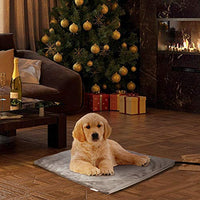 Toozey Almohadilla de calentamiento para mascotas, con temporizador, ajustable, impermeable, para gatos y perros con cable resistente a la masticación, almohadillas eléctricas para perros y gatos - BESTMASCOTA.COM