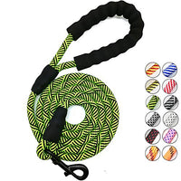 Correa para perro MayPaw resistente, de nailon de 1/2 x 6 pies, con asa acolchada suave y gruesa para perros grandes y medianos - BESTMASCOTA.COM