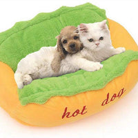 Diseño de perro mascota perro cama caliente, suave extraíble y lavable Pet Mat Dog House Dot pequeña mascota animal cama perro Pequeña - BESTMASCOTA.COM