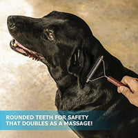 PawsPamper - Rastrillo para pelaje de perros medianos a grandes - BESTMASCOTA.COM