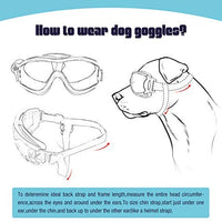 Enjoying - Gafas de sol para perros pequeños, protección UV, resistente al viento, con correa ajustable para cachorro y gato - BESTMASCOTA.COM