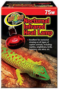 Zoo Med - Lámpara de calor por infrarrojos (50 W), color rojo - BESTMASCOTA.COM