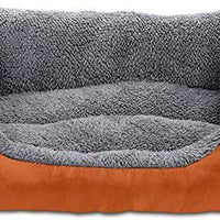 Cama para perro AsFrost Super suave sofá para mascotas, cama para gatos, tumbona antideslizante inferior para mascotas, auto calentamiento y cama transpirable para mascotas - BESTMASCOTA.COM