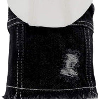 SILD Pet Clothes Dog Jeans Jacket Cool Blue Denim Coat Small Medium Dogs Lapel Vests Classic Hoodies Puppy Blue Vintage Washed Clothes - BESTMASCOTA.COM