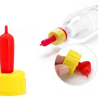 weilan 8pcs pequeños animales leche bebida Pritchard – pezón chupete de goma suave para alimentar huérfanos Cordero Pup perro Potro pantorrilla tornillo en Sprite botella de Coca Cola - BESTMASCOTA.COM
