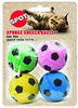 Ethical Products SPOT - Pelotas de fútbol para gatos, Classic, paquete de de 4 - BESTMASCOTA.COM