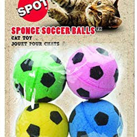 Ethical Products SPOT - Pelotas de fútbol para gatos, Classic, paquete de de 4 - BESTMASCOTA.COM