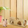 HEEPDD Hámster Juguete, todo natural de bambú hámster túnel de juguete de verano Cool Ejercicio Tubos y túneles Pequeño Animal Actividad Center Juguetes para el hámster sirio erizo Gerbils Chinchillas - BESTMASCOTA.COM