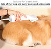 iPettie - Secador de pelo 2 en 1 para mascotas con cepillo para cortar | mejor ajuste para razas de pelo corto y con revestimiento mediano - BESTMASCOTA.COM